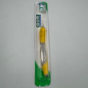 GUM Sunstar 591 Compact Soft Toothbrush Yellow